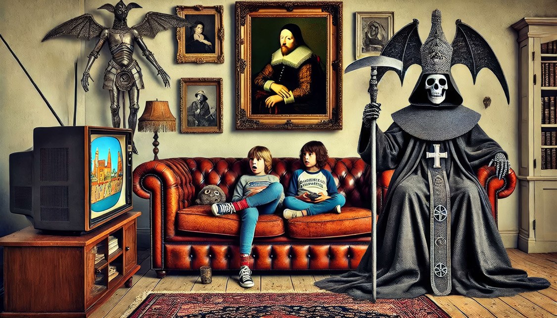 Original illustration from page 231 of the GhostTruth edition